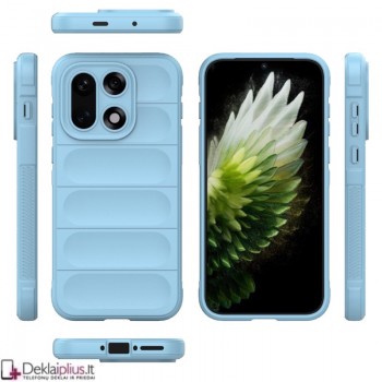 Magic Shield guminis dėklas - šviesiai mėlynas (Oneplus 15)